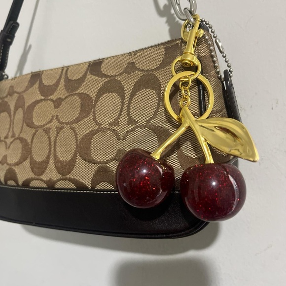 Vintage Coach Dark Brown Hampton Demi Baguette 6094. Y2K - Picture 1 of 9